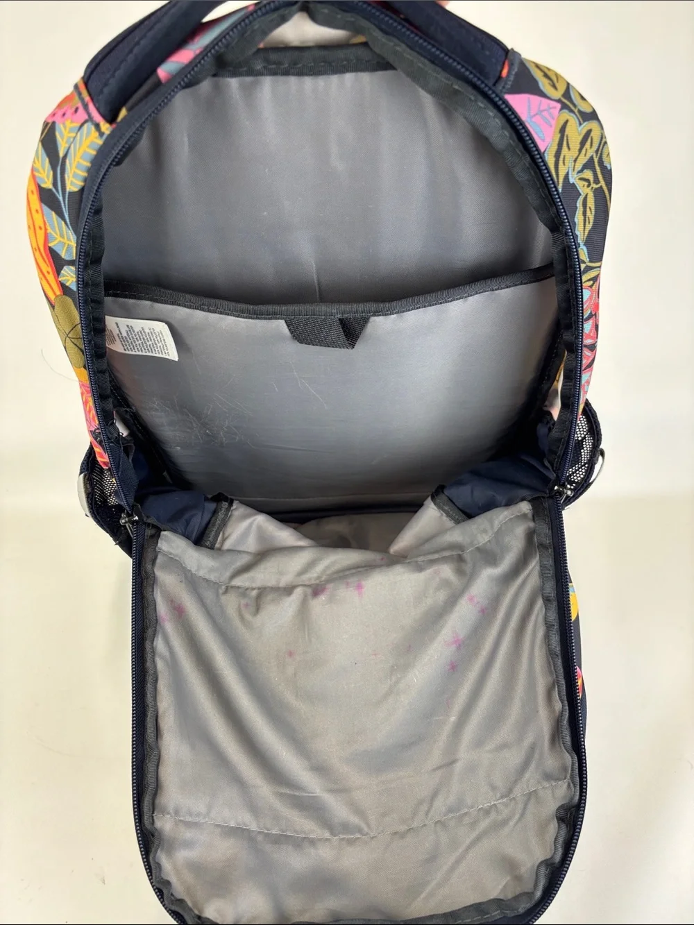 THE NORTH FACE Women's Jester Backpack Navy Lone Wanderer Print Tropical